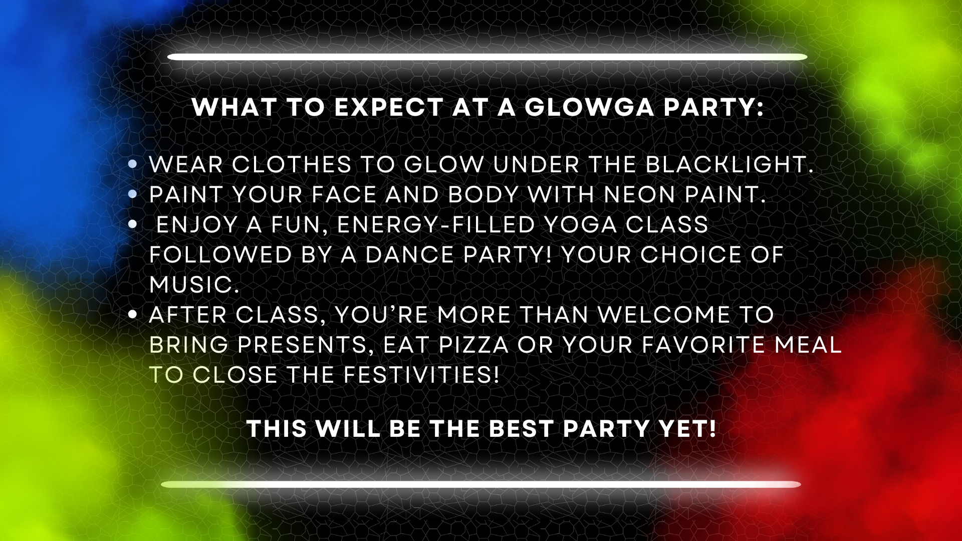 Lakewood Colorado Yoga Studio Private Party